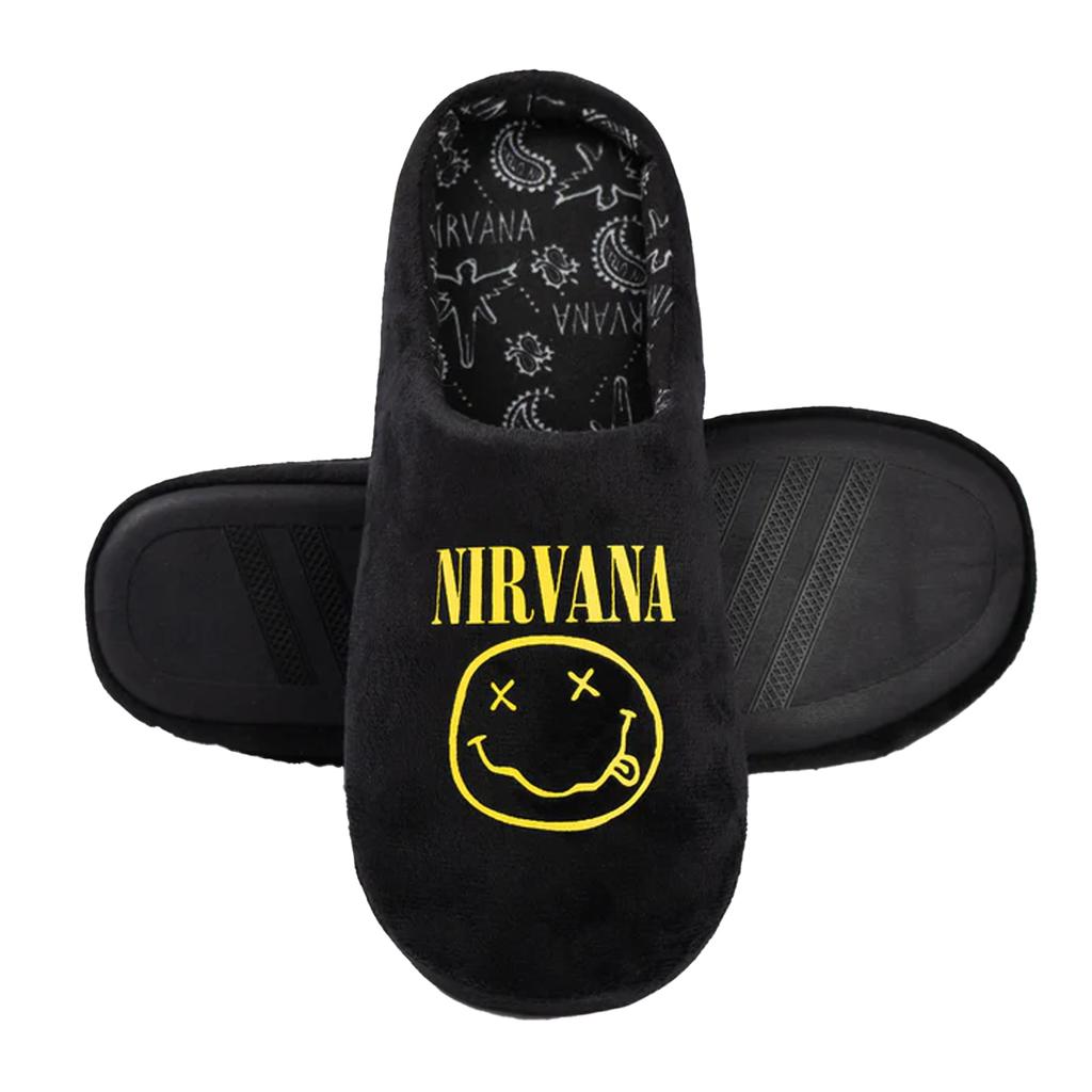 Nirvana Unisex Adult Logo Mule Slippers
