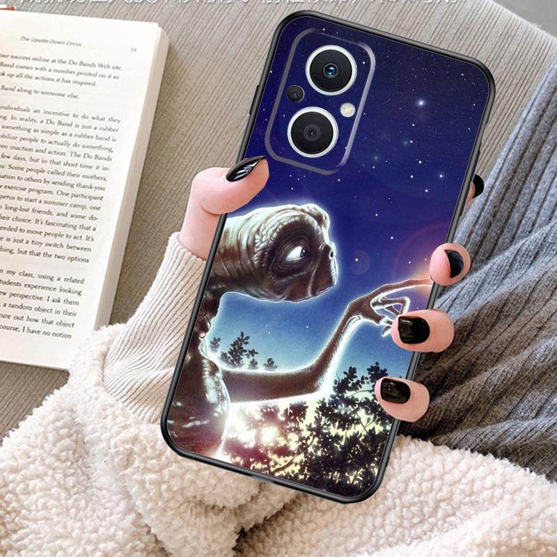 E.T. the Extra-Terrestrial Case For OPPO Reno 12F 12 13 11 F 8T 7 8 10 Pro OPPO Find X8 X6 Pro X3 X5 Lite Cover Fundas