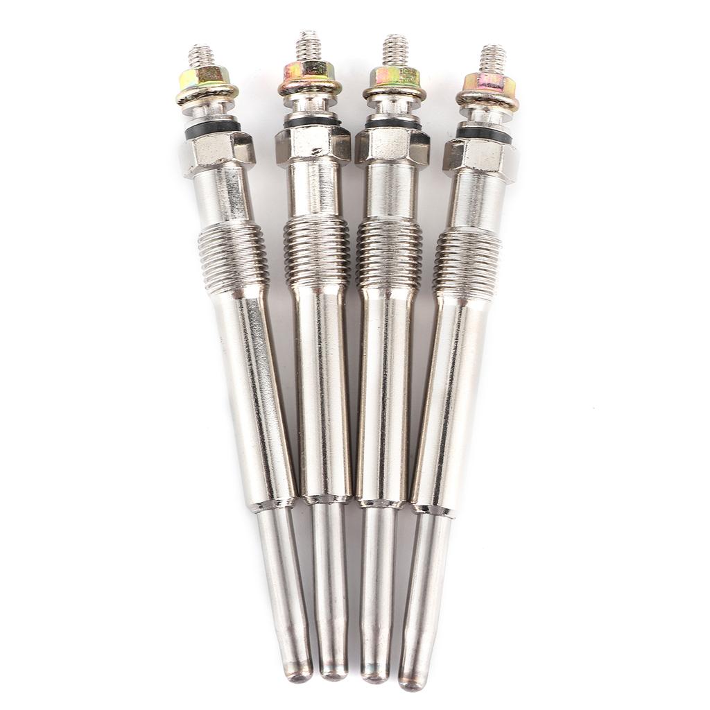 4Pcs/Set Universal Glow Plugs Diesel Pre‑Heating Heater Plug Fit for Ford Focus/Transit/C‑Max