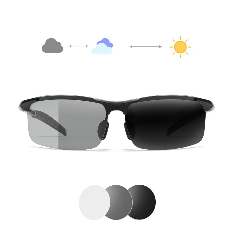 Brainart Men Brainart Photochromic Sunglasses TJUTR Men's