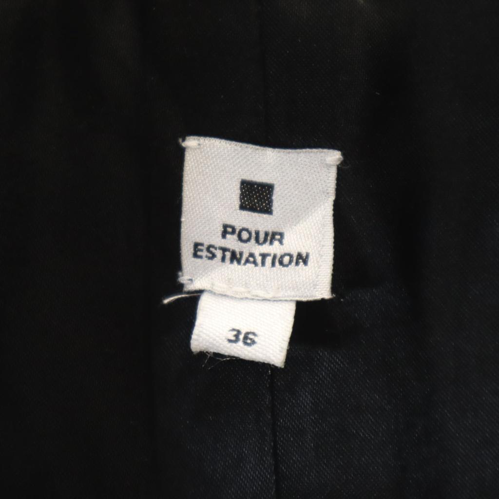 ESTNATION Made In Belgium Tailored Jacket 36 Navy Women Used