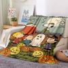 1Pc Halloween Snoopy Treats Night Blanket Soft And Comfortable Casual Warm Camping Travel Christmas Halloween Gift M917103