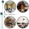 Cleaning Set: Broom, Window Squeegee, Telescopic Dust And Cobweb Broom, 3 Pcs.