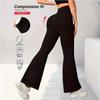 Casual pants women's shark leather pants casual trousers spring and autumn drooping micro-flared pants high waist and thin leggings women