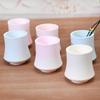 Home Decoration Ornaments Bamboo Scented Candle Cup Silicone Mold DIY Epoxy Resin Pouring Pen Holder Cement Gypsum Mold
