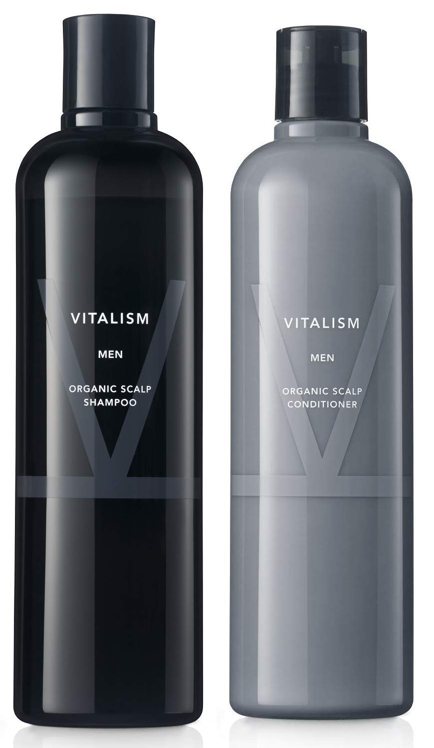 

VITALISM Scalp Care Shampoo Conditioner Set for care born from the philosophy of a scalp care internationally certified organic & (350ml each) Men.