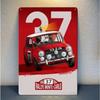 Mini Monte Carlo Rally Car Metal Sign Iron Wall Art for Garage Bar Man Cave Multiple Sizes Available