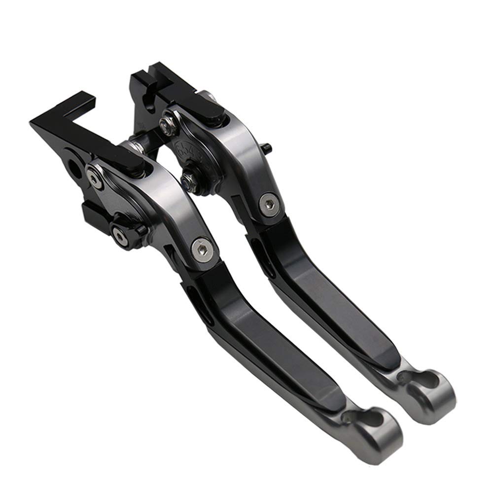 

YUANYE Collapsible Telescopic 6 Stage Adjustable CNC Aluminum Brake Levers & Clutch Levers Compatible чёрный