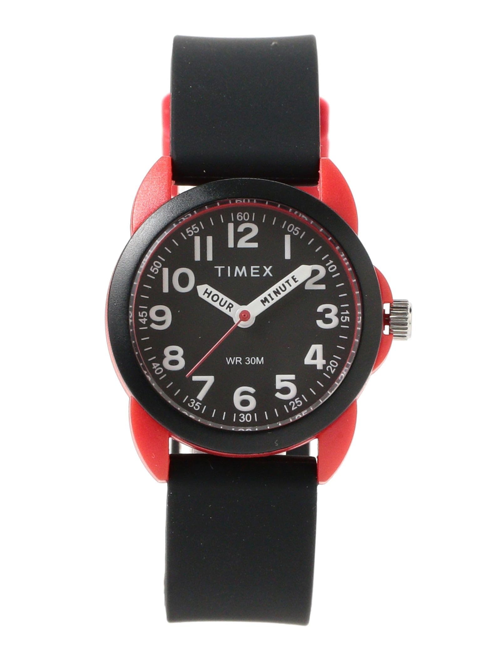 

Аналоговые часы TIMEX Kids ONE SIZE [BEAMS BOY] женские, черно-красные чёрный