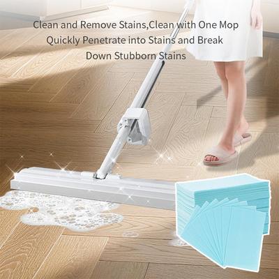 100Pcs Floor Cleaning Tablets Multi-Surface Concentrated Cleaner For Hardwood Tile Laminate Deep Cleaning Effervescent Tablet