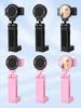 Portable Foldable Travel Phone Holder with Mirror for Airplane & Train