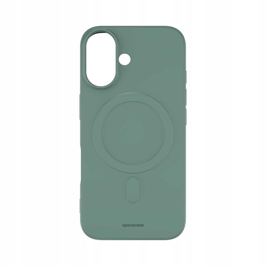 Sc Silicone Magnetic Case Iphone 16 Dark Green
