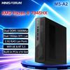 Minisforum MS-A2 Ryzen 9 7940HX 16 Nuclee Mini Workstation Dual 10G SFP+ & 2.5GbE 4 Porturi Proxmox HomeLab Server 96GB DDR5 3x M.2