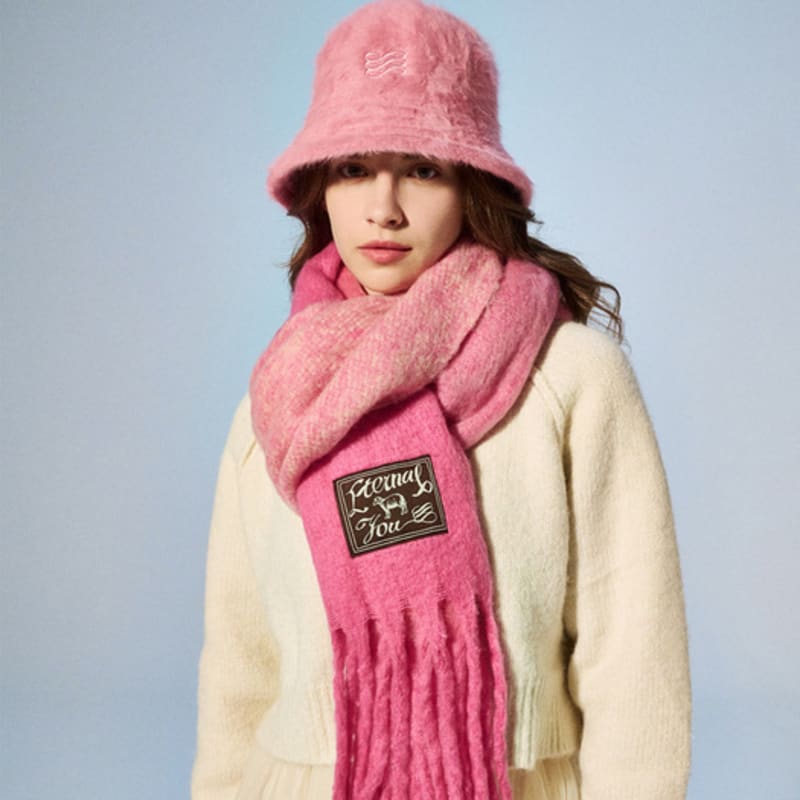 ETERNAL YOU Cuello Mohair Muffler 8 types (choose 1)