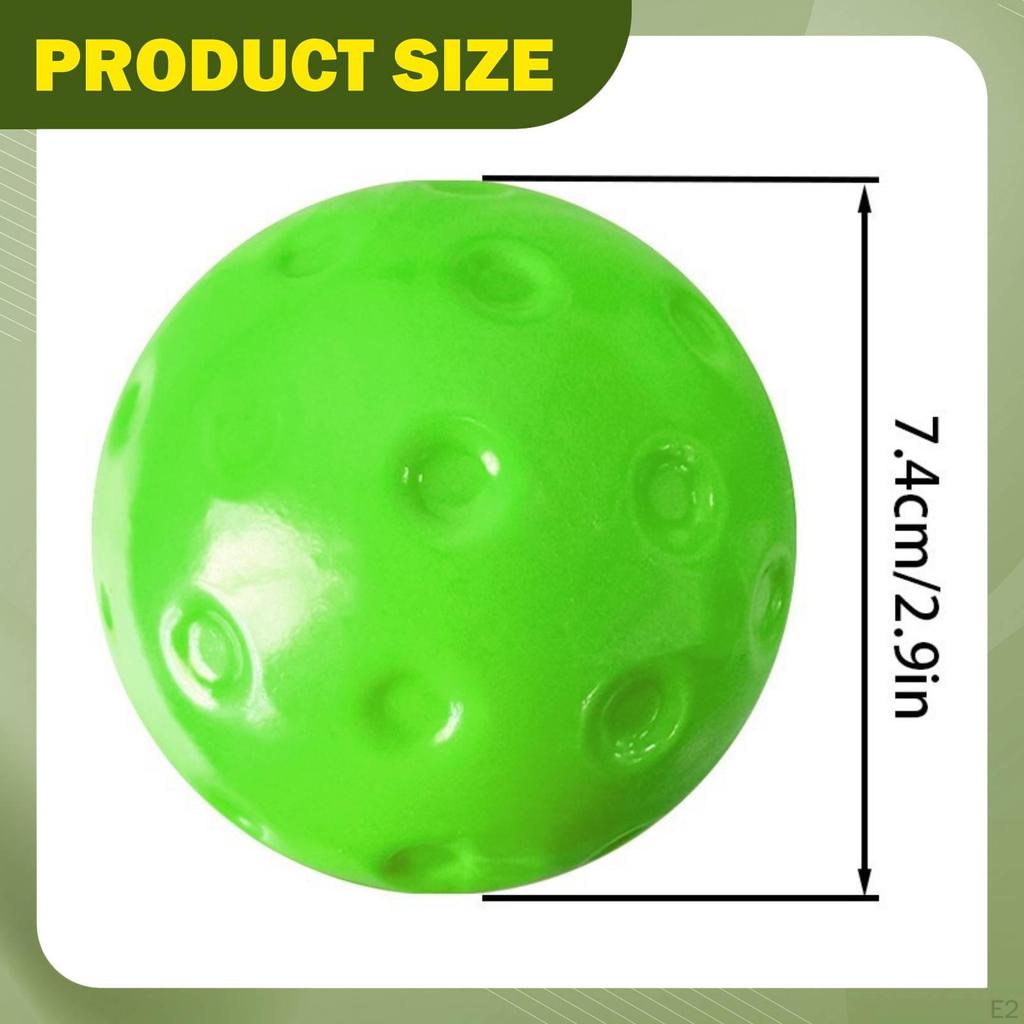 4 Pickleball Balls (74 Mm) – Professional Sports for Training, Park, Garage And Tournaments