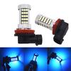 Led Fog Light Bulbs H11/H8 Ice Blue Auto Fog Light Bulb Replacement 2835 66Smd Led Bulbs For Fog Light Drl 1800Lm - 2 Pcs