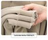Men's Casual Winter Fleece Half-Zip Stand Collar Hoodie