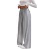 European Side Stripe Wide-Leg Sweatpants: Women's High-Waist Loose Casual Pants