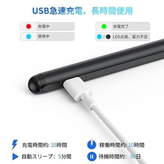 JAMJAKE Stylus Pen iPad Apple Pencil Replacement Fast Charging Touch Ultra-Fine High Sensitivity Tilt Sensing Magnetic Attachment Accidental Function