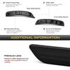 4PCS For 2015-2021 Chrysler 300 Smoked LED Side Marker Light Front Rear Lamp Double Row Lamp Bead