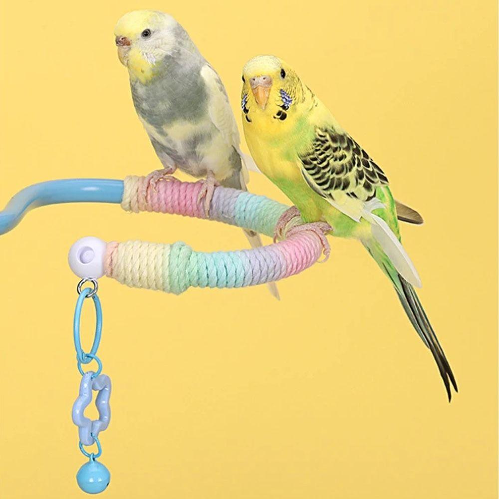 Stable Bird Training Perch Non-Slip Parrot Standing Pole Tabletop Parrot Biting Rod  Small Birds