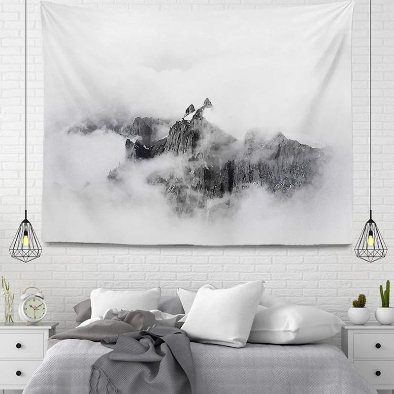 Мультфильм переулок уличного узора гобелен украшение стены дома гобелен офис гостиная — фото 21