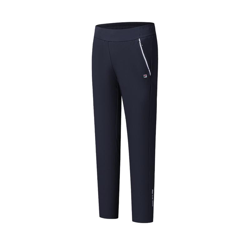 Fila Art In Sports Moisture Wicking Cool Feeling Breathable Knit Sports Pants Women Bottoms Royal-Blue A11W433605FNV