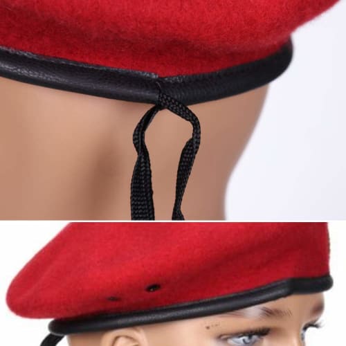 Morytrade Beret Hunting Cap Military Tactical Cap Airsoft Hat Red