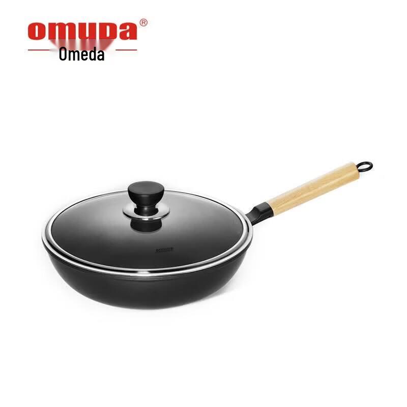 Oumeida 30cm Gravity Cast Non-Stick Wok