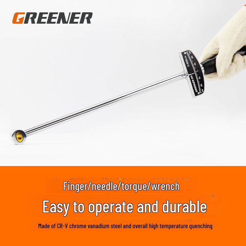 Green Forest Dial Torque Wrench - Kilogram Scale