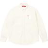 Small Box Denim Shirt White