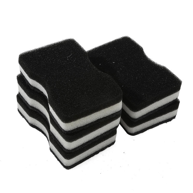 

5 шт. кухонных губок для мытья посуды, многофункциональные губки для мытья посуды, не царапающие чистящие салфетки для кастрюль One Size чёрный