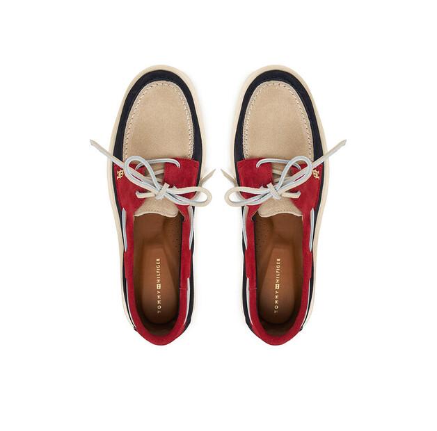 Лодочки Tommy Hilfiger Light Suede Boat Shoe