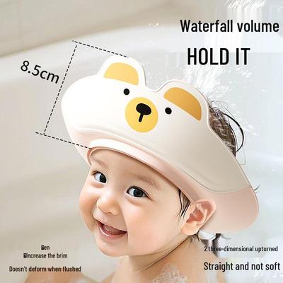 Infant Waterproof Shampoo Cap: Kids’ Ear Protection & Water Blocking Bath Hat