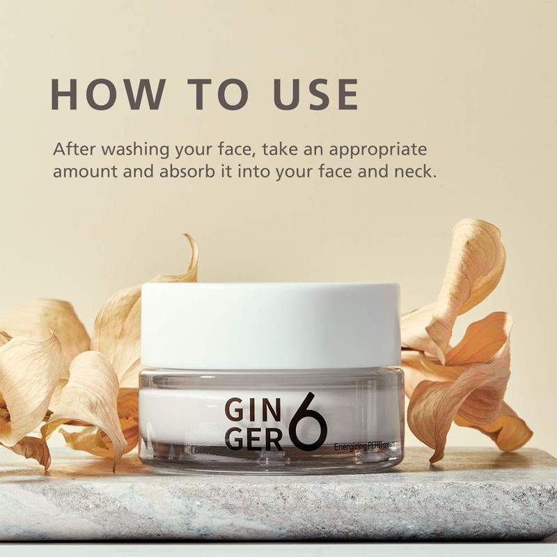 GINGER6 Vegan Energizing PEPTI Cream 50ml