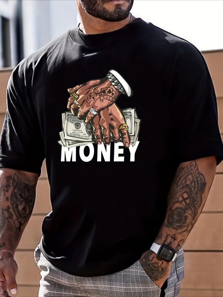 2026 New Summer Unisexs TShirt 100 Cotton Pattern Print Trendy Versatile Casual Comfortable Loose Fit Sporty Style