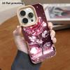 Phone Case: Lambskin 2D Flat Samsung Galaxy A34 A35 M05 M06 S20 S22 S21 FE Plus 5G Protective Case, Crystal Red Rose, Christmas and Halloween Gift