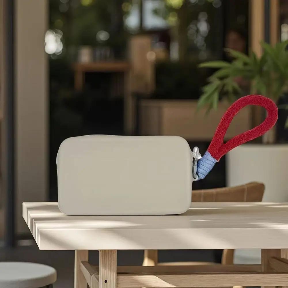 Silicone Square Coin Purse Portable Mini Storage Bag Multifunctional Silicone Cosmetic Bag