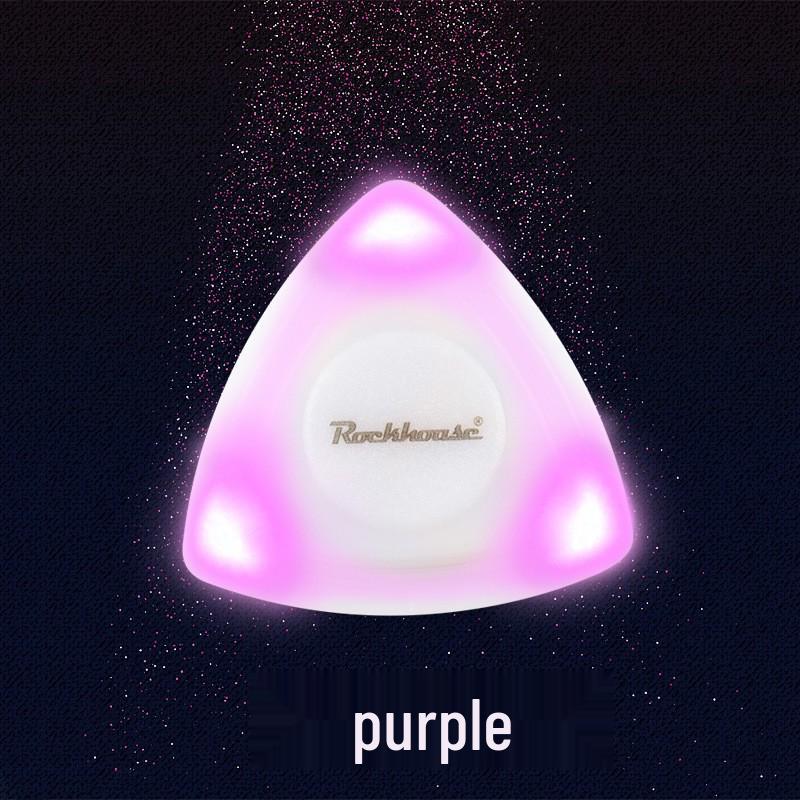 ROCKHOUSE Luminous Triangle Bass Guitar Pick with LED Night Assist