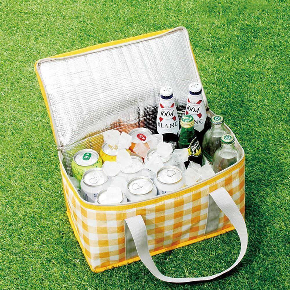BBQ Meal Camping Food Storage Bag Food Hand Bags Thermal Insulated Cooler Box Spring Day Picnic Bag