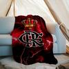1PC CR Flamengo Printed Soft Flannel Blanket Throw for Adult Bedroom Living Room Sofa Camping Travel Fan Gifts Christmas Gifts