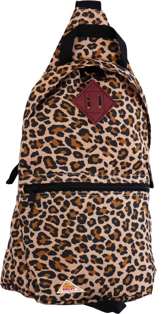 Kelty Mini One Shoulder Bag with Gold Leopard Print Pocket, 3259255925,