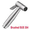 304 High-Pressure Toilet Bidet Sprayer Set with Faucet and Nozzle
