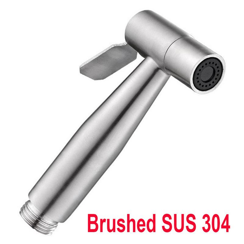 304 High-Pressure Toilet Bidet Sprayer Set with Faucet and Nozzle