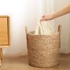 Sundries Storage Basket Picnic Baskets Wicker Baskets Laundry Basket Straw Weaving Flower Plants Pot Woven Garden Flowerpot