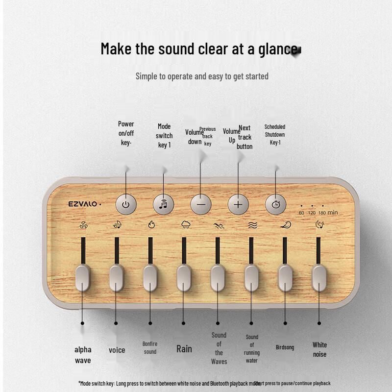 Jiguang BA1 Natural Scene Sleep Aid Speaker