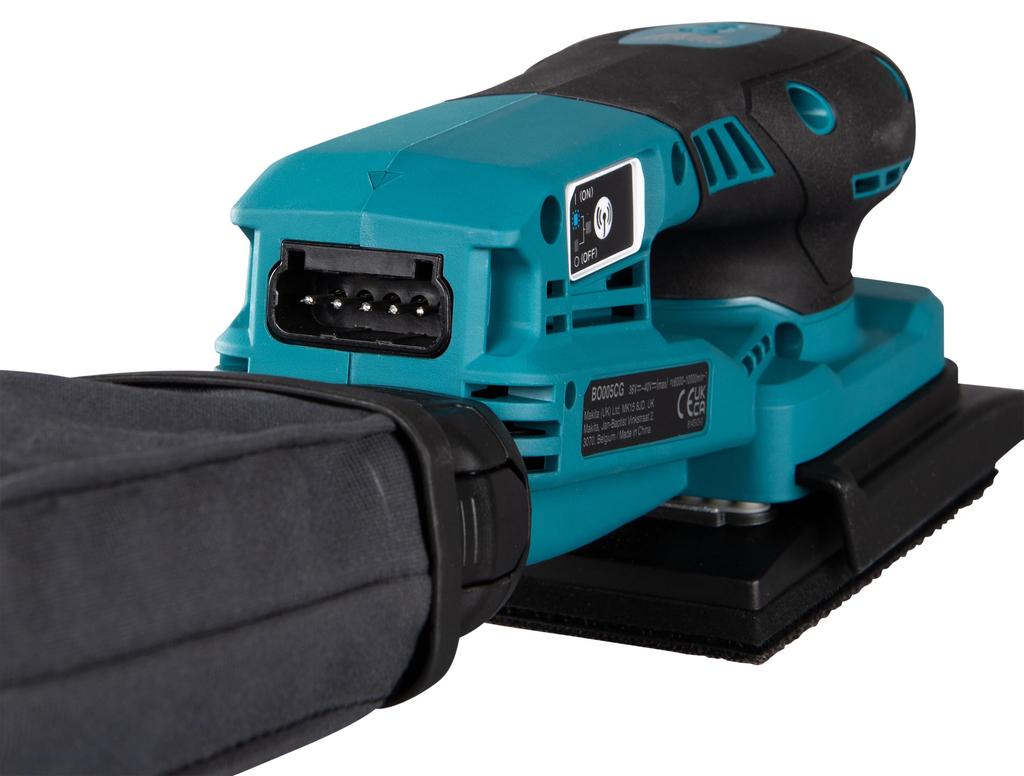 Makita BO005CGZ 40Vmax oppladbar orbitalsliperkropp kun og lader selges 1 enhet (batteri separat)