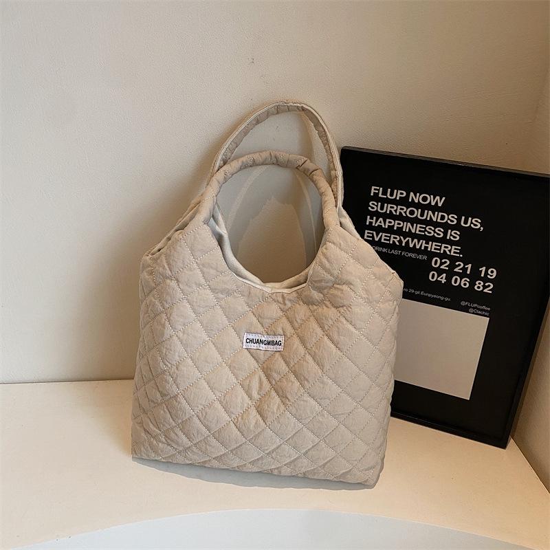 Podzim Zima Velkokapacitní Crossbody Kabelka - Jednoduchý Ležérní Studentský Dojížděcí Styl