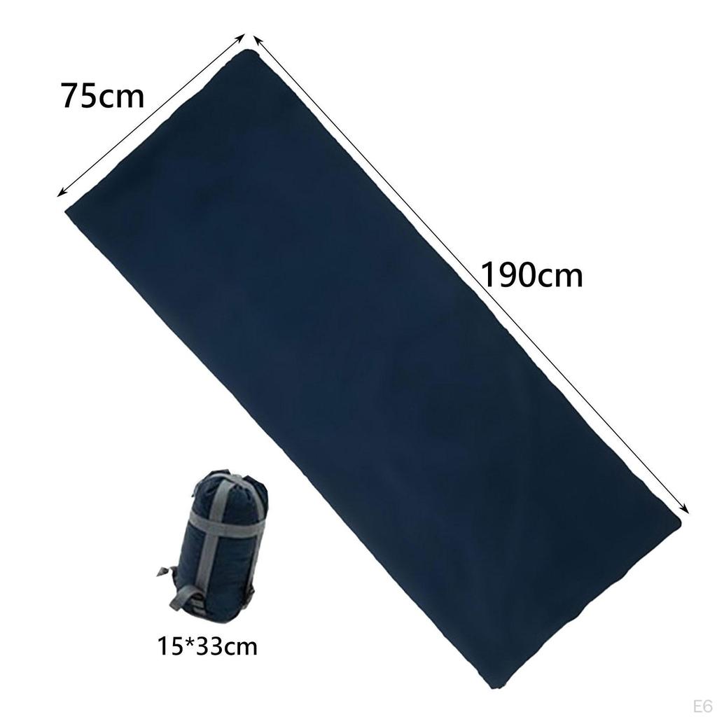 Envelope Sleeping Bag 3 Season Single Camping Gear Equipment Outdoor