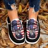 Plus Size Ethnic Style Series Flat Casual Women's Shoes Spring and Autumn New Breathable Soft-soled Shoes